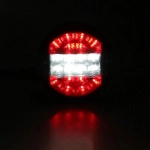 Φανάρι Στρογγυλό με 20 LED για Όπισθεν 24V Unistar II, σε πορτοκαλί χρώμα