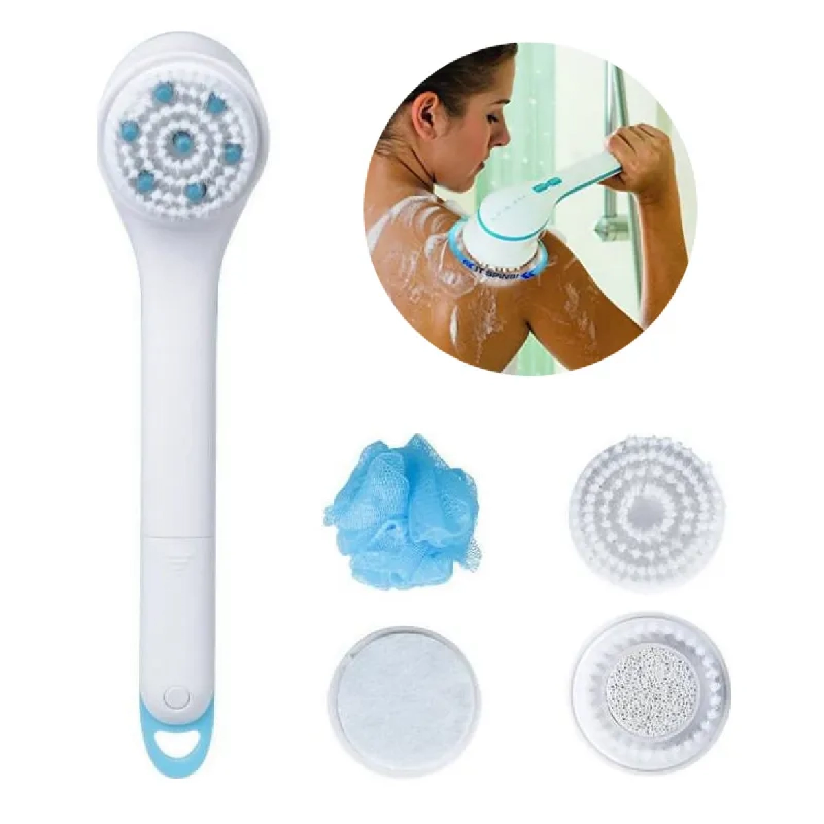 Συσκευή Μασάζ για Πόδια & Σώμα Spin Spa Spinning Spa Brush