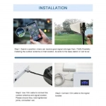 Ενισχυτής σήματος Mobile Signal Booster 2g 3g 4g With Patch Panel Antenna, Lmr300 Cable & Connectors