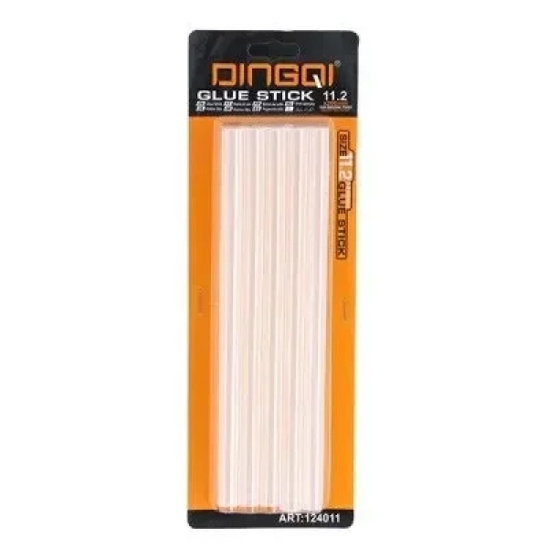DINGQI 124011 - Glue Sticks, 200x11.2 mm