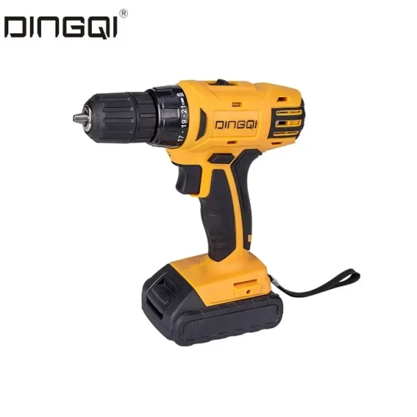 Ασύρματο τρυπάνι 18V + 2 μπαταρίες DINGQI 105003