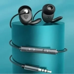 METAL WIRED EARPHONE RM-625 BLACK - Image 2