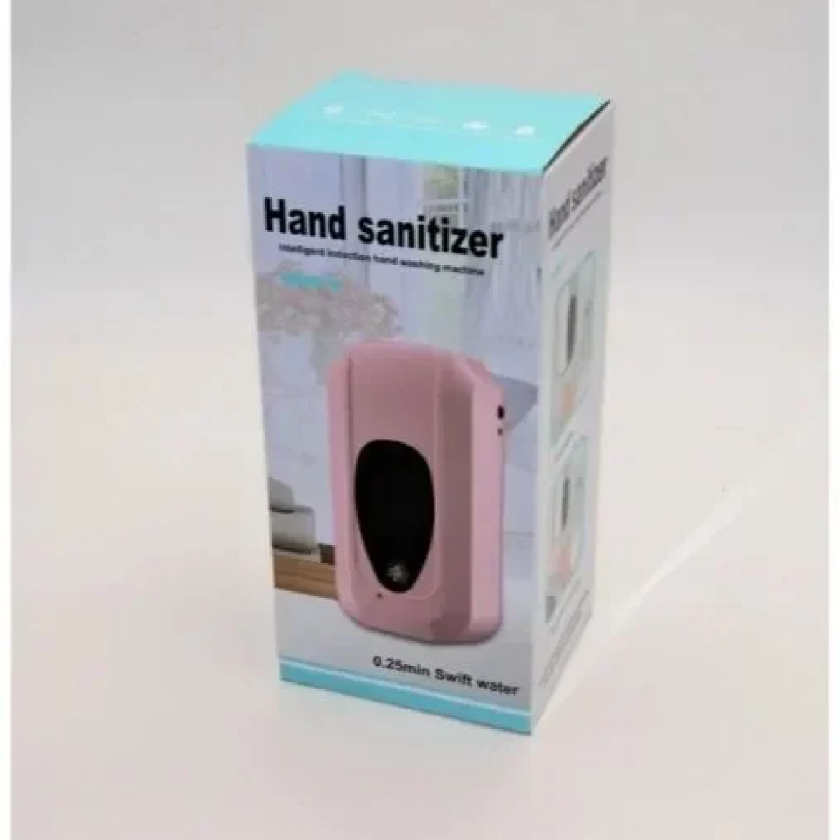 Αυτόματος διανομέας αντισυπτικού Gel-Soap σε ροζ χρώμα