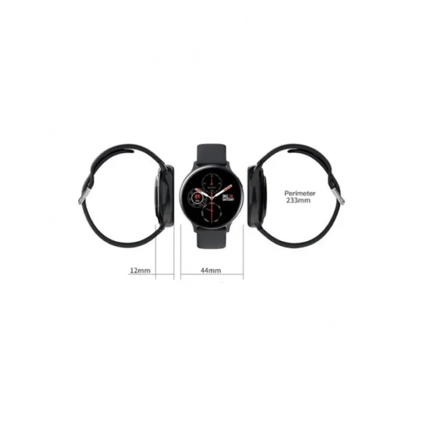 Andowl Έξυπνο Ρολόι,Sports Watch για τρέξιμο, καρδιακός ρυθμός, θερμίδες, υπενθύμιση τηλεφώνου-X2 μαύρο