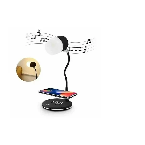 Andowl Q-68L Smart PowerSound Lamp Rose