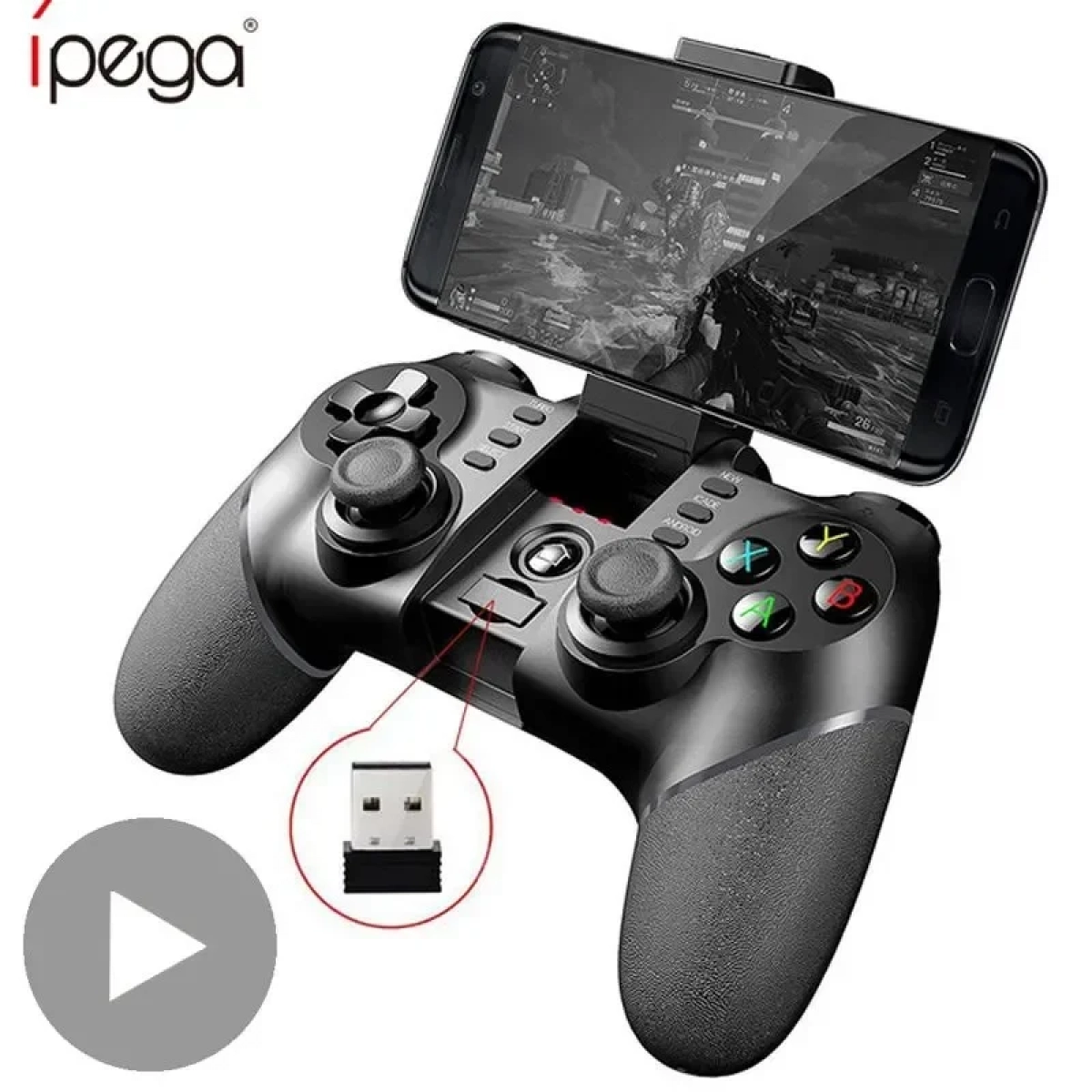 ΑΣΥΡΜΑΤΟ ΧΕΙΡΙΣΤΗΡΙΟ GAMING ΣΥΜΒΑΤΟ ΜΕ PC/IOS/ANDROID Q/0099