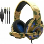Komc G305 Over Ear Gaming Headset Brown (2x3.5mm / USB)