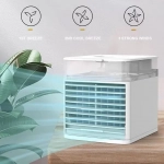 Φορητό mini air cooler με 3 ταχύτητες και RGB LED φως νυκτός Q-COOL6 Andowl