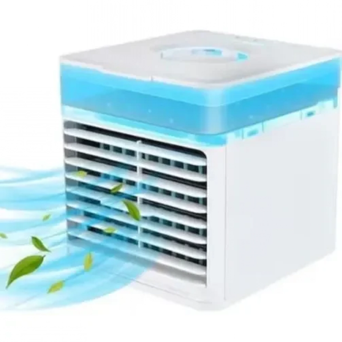 Φορητό mini air cooler με 3 ταχύτητες και RGB LED φως νυκτός Q-COOL6 Andowl