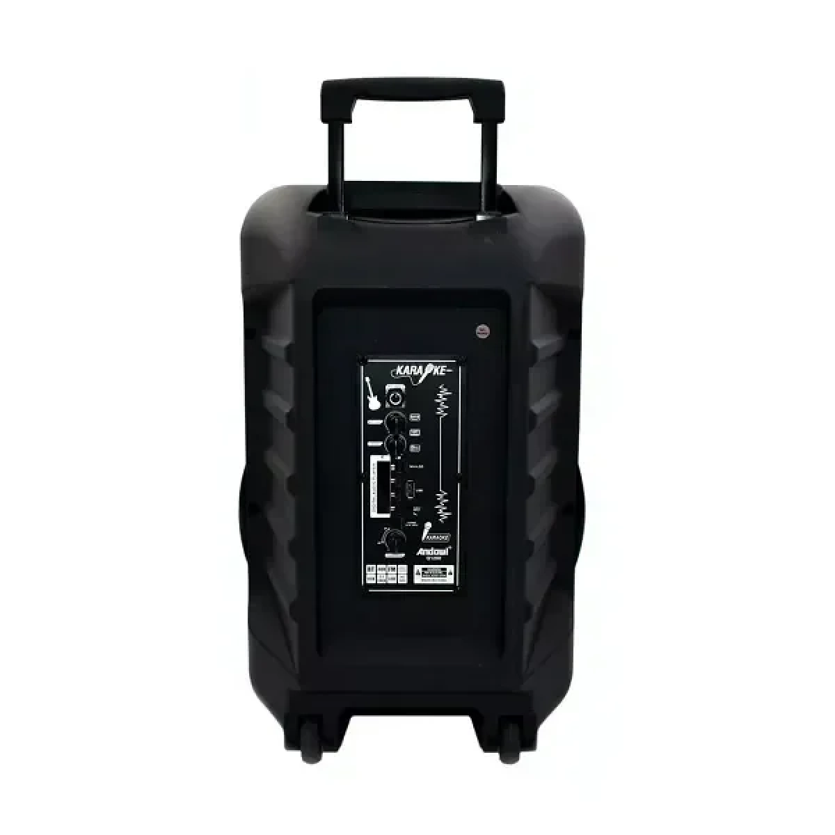 Φορητό Σύστημα αυτόνομο 12'' Karaoke 250W USB-MP3 Bluetooth Andowl Q1200 - Image 4