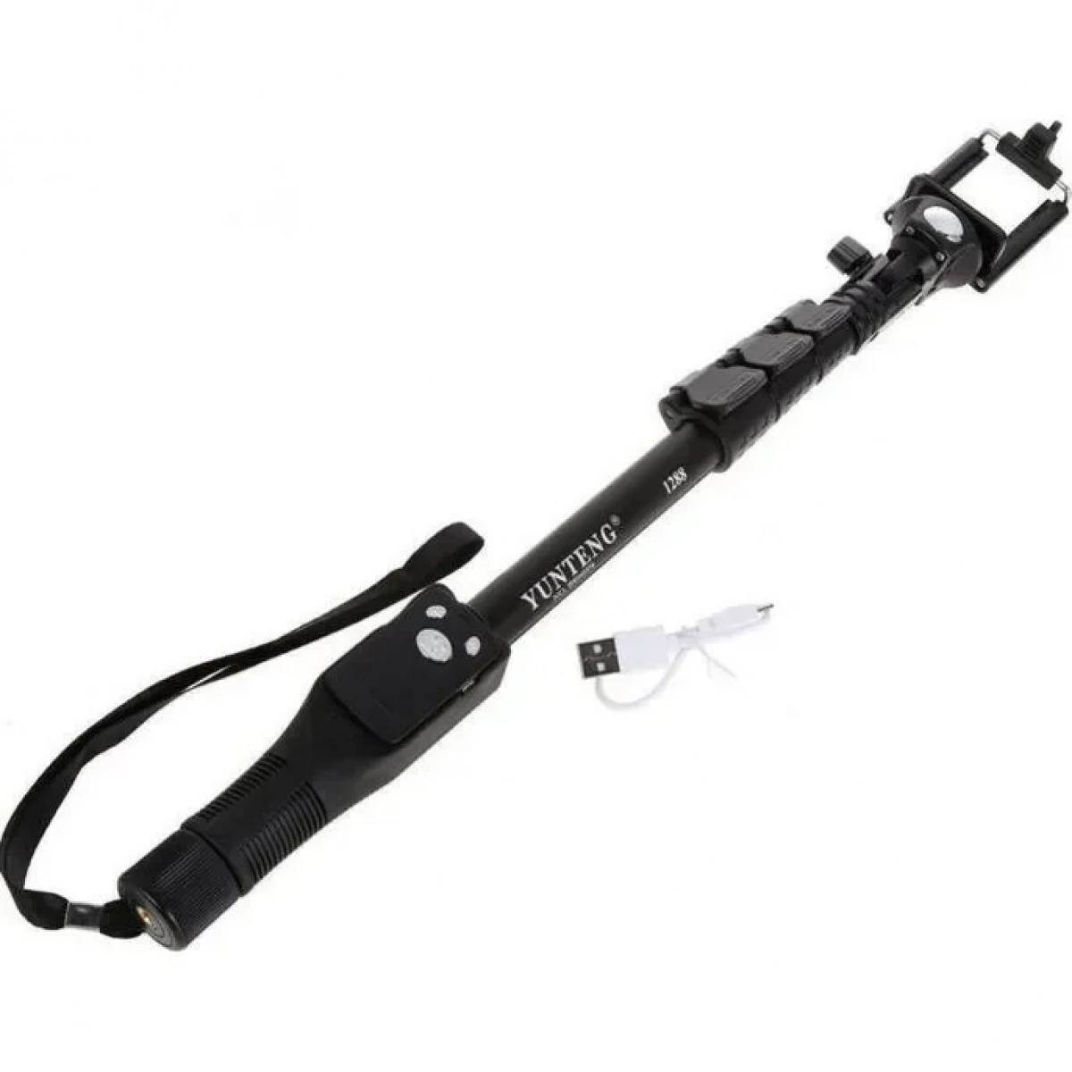 Monopod With Bluetooth And Wireless Remote (YT-1288) Μαύρο