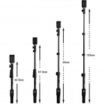 Monopod With Bluetooth And Wireless Remote (YT-1288) Μαύρο