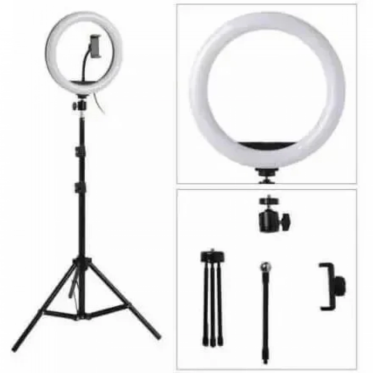 SELFIE RING ANDOWL Q-L201 13″ 3200K-5600K ME ΤΗΛΕΧΕΙΡΙΣΤΗΡΙΟ
