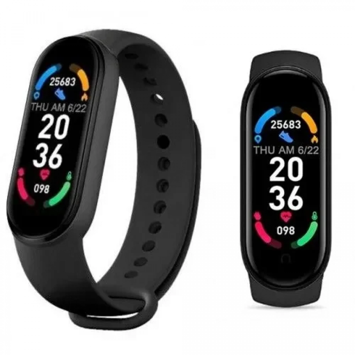 Smart Band M6 (Μαύρο)