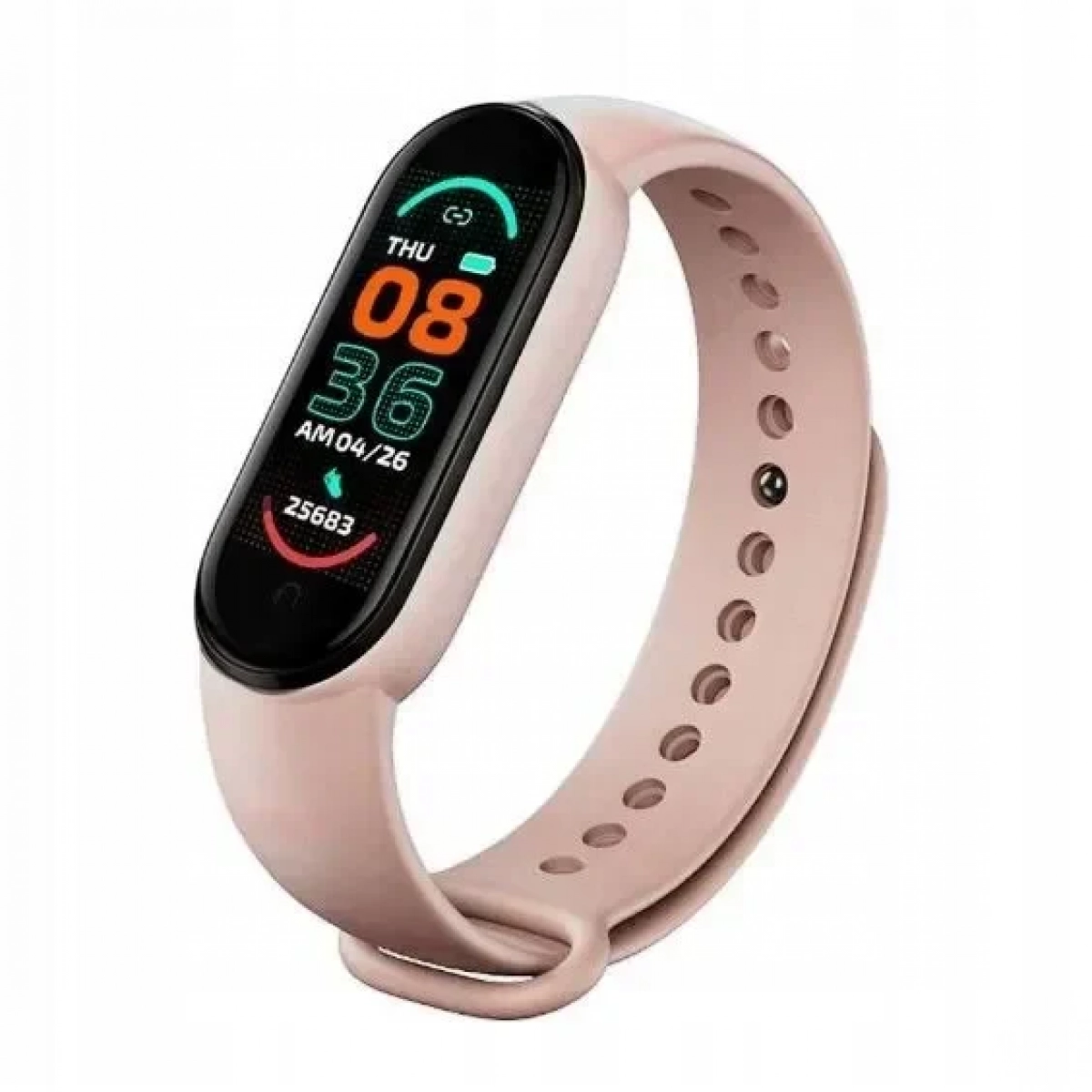 Smart Band M6 Sports Wristband Intelligent Fitness Tracker Ροζ