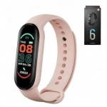 Smart Band M6 Sports Wristband Intelligent Fitness Tracker Ροζ