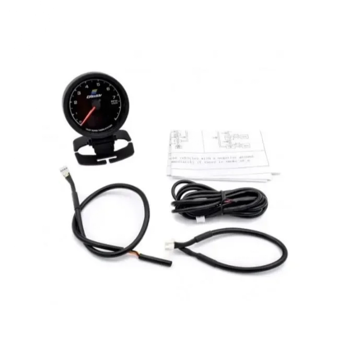 VACUUM GAUGE & Βολτόμετρο τύπου GReddy Multi D/A LCD 60mm