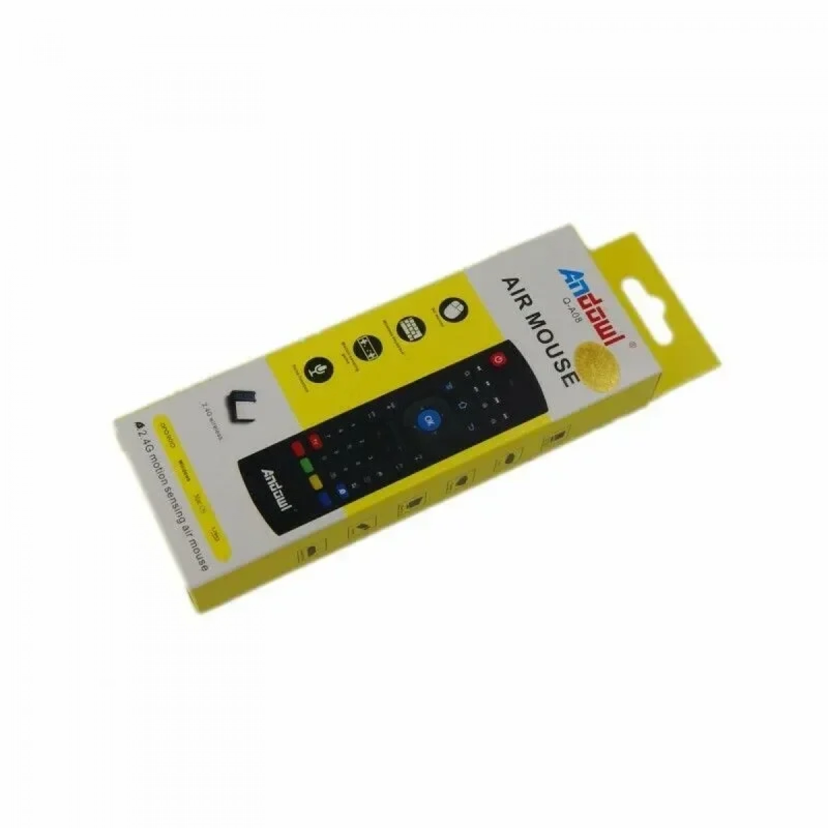 Τηλεχειριστήριο Τηλεόρασης Air Mouse Andowl Q-A08 3 σε 1 ANDOWL