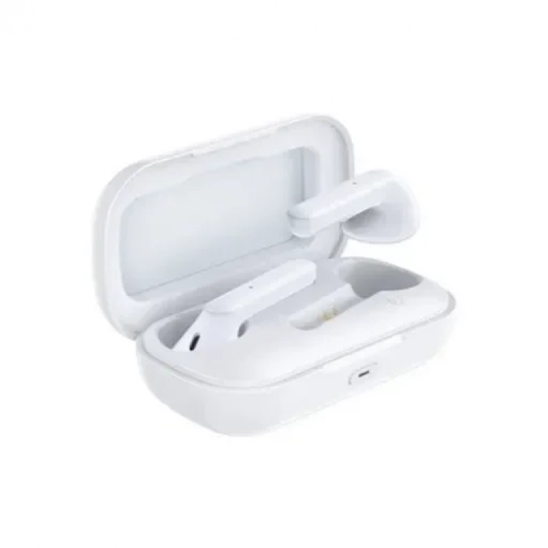 DUAL WIRELESS STEREO EARBUDS TWS-18 WHITE