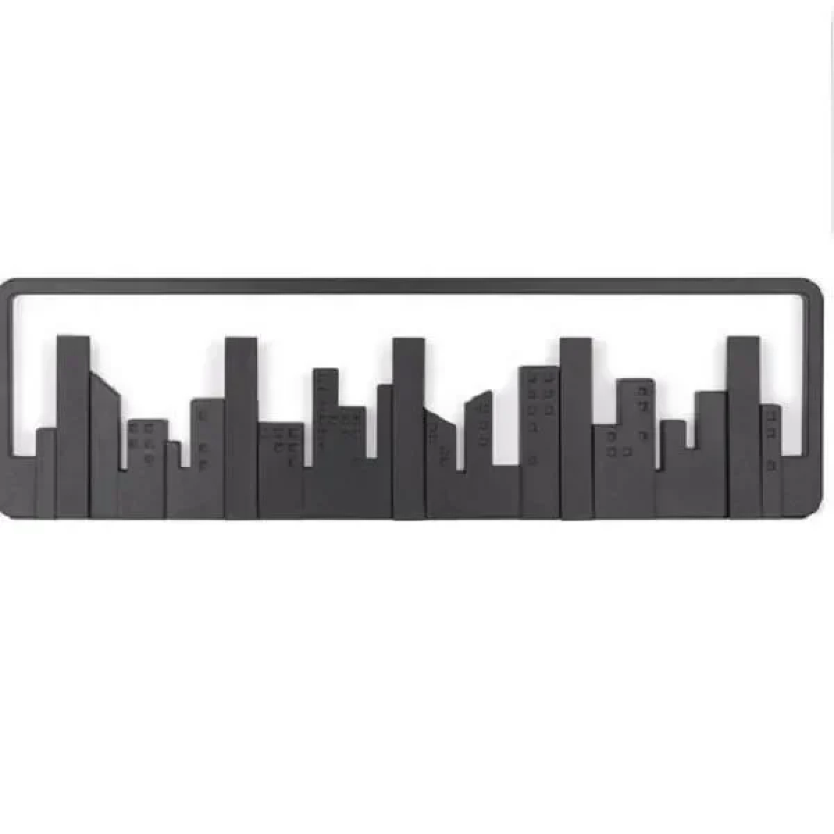 Κρεμάστρα Τοίχου 5 Θέσεων - Wall Shelf Hook City
