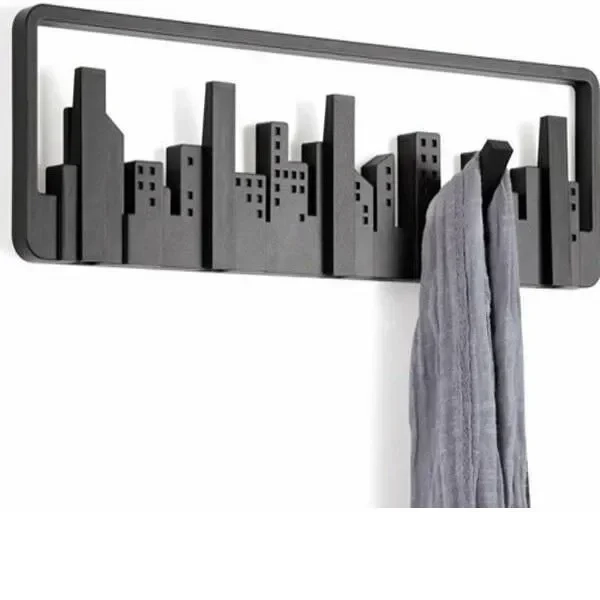 Κρεμάστρα Τοίχου 5 Θέσεων - Wall Shelf Hook City