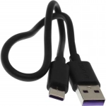 AWEI καλώδιο USB σε Type-C CL-113T, 5A, 0.30m, μαύρο