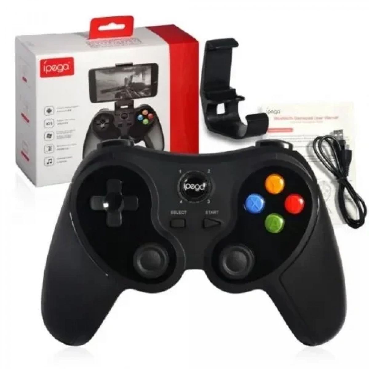 Ασύρματο Gamepad Controller Flexible Joystick με Βάση για Smartphone gia Android/iOS/PC/TV Box iPega 9157