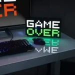 Paladone Φωτιστικό 8-Bit Game Over (USB)