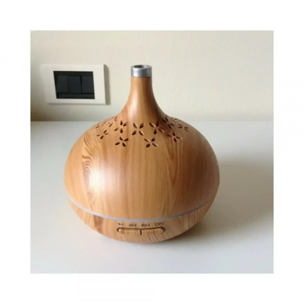 Επιτραπέζια Λάμπα Υπερήχων, Λειτουργία Aroma Diffuser 400 ml Led KP-1206