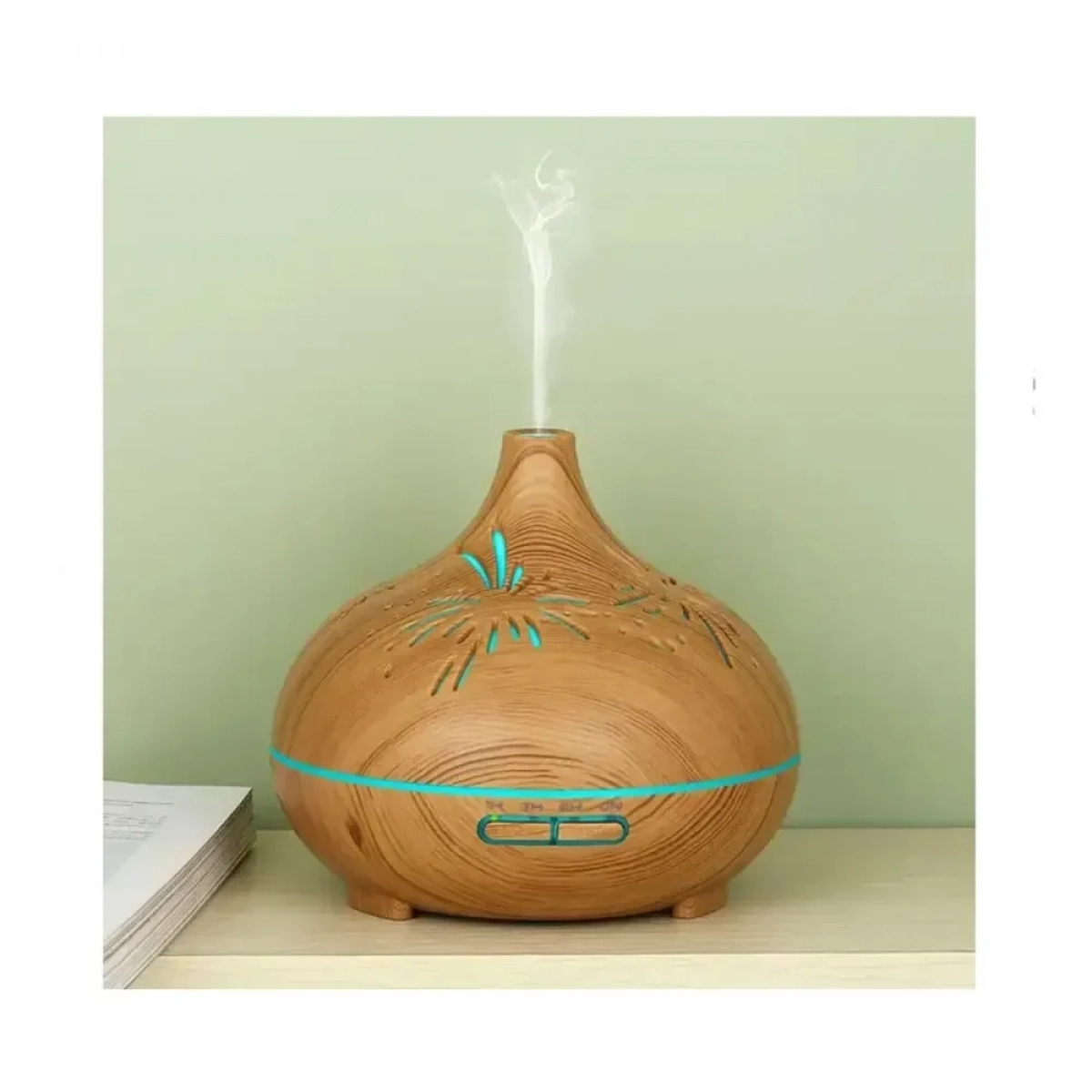 Επιτραπέζια Λάμπα Υπερήχων, Λειτουργία Aroma Diffuser 400 ml Led KP-1206