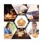 Επιτραπέζια Λάμπα Υπερήχων, Λειτουργία Aroma Diffuser 400 ml Led KP-1206