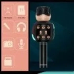 ANDOWL MUSIC WIRELESS MICROPHONE SPEAKER Q-M2911 BLACK