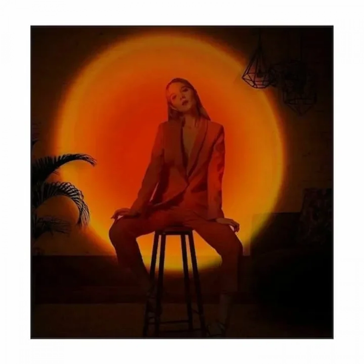 Sunset Lamp Φωτιστικό Red Sunset Κόκκινο Ηλιοβασίλεμα YD-009