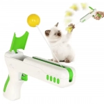 Παιχνίδι γάτας rebound cat gun πράσινο