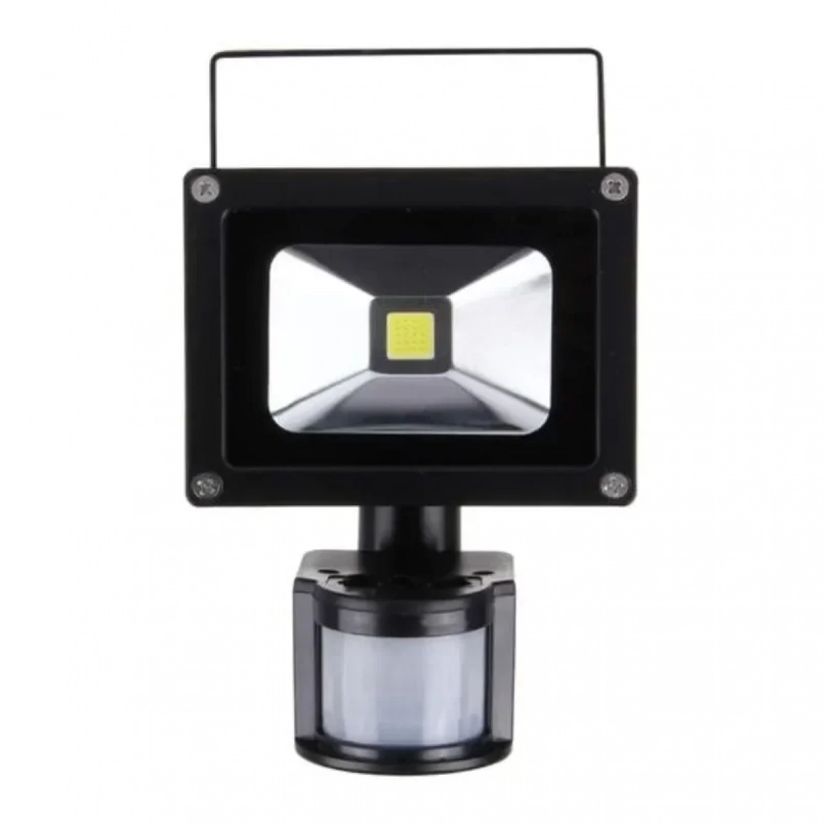 Προβολέας LED με ανιχνευτή κίνησης & ηλιακό Panel 10W , 900LM LED Infrared Sensor Floodlight Lamp with Solar Panel, IP65 Waterproof (White Light), OEM T10