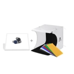 Puluz PU5137 Αναδιπλούμενο mini-studio 20cm με 6 σκηνικά + LED φωτισμό
