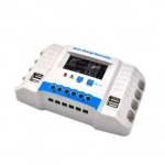 Ρυθμιστής Φόρτισης 10A 12/24V LCD MG-21L PWM - Γκρι