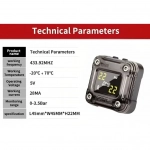 SPY TPMS Motorcycle – Μετρητής πίεσης ελαστικών Μοτοσυκλέτας SPT-M1