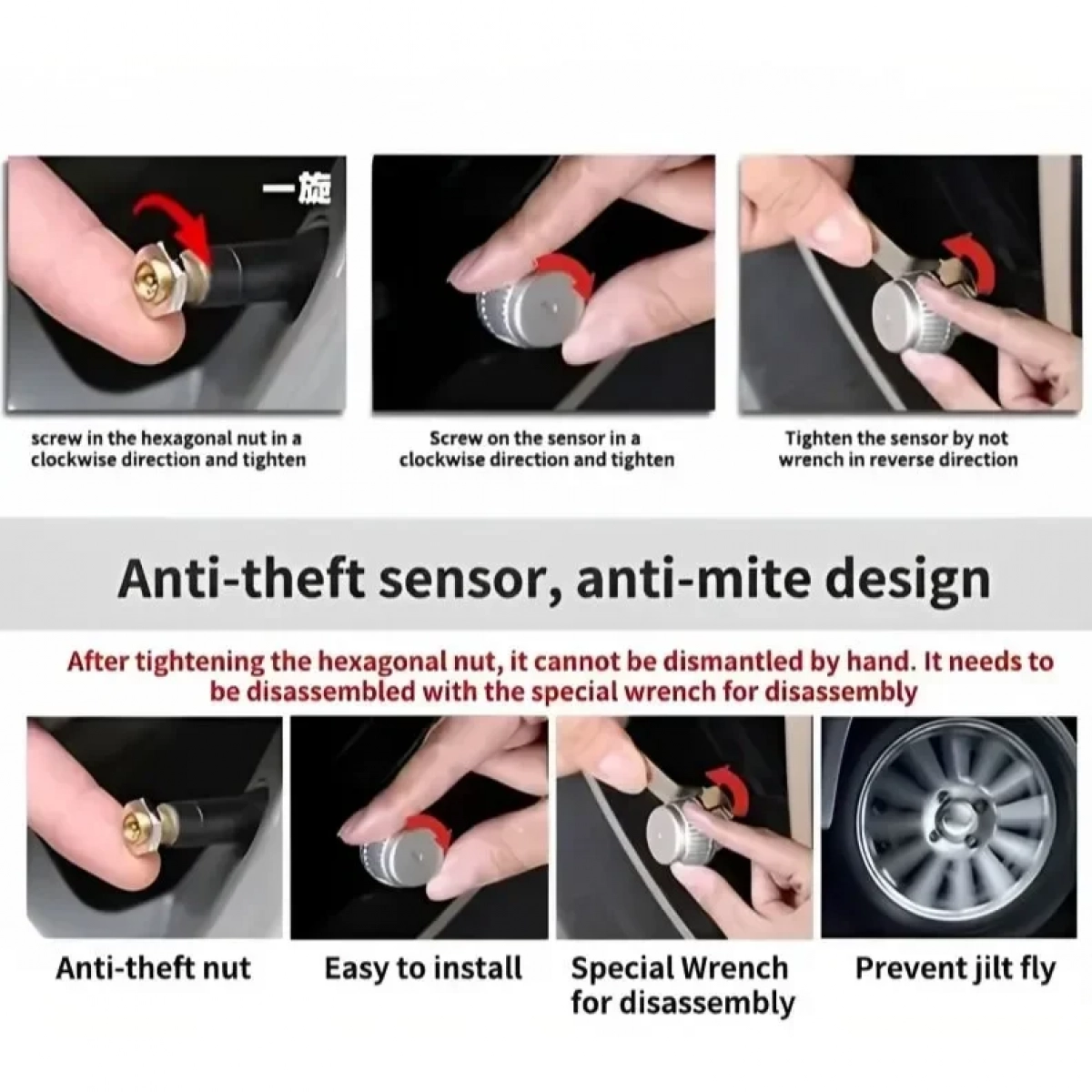 SPY TPMS Motorcycle – Μετρητής πίεσης ελαστικών Μοτοσυκλέτας SPT-M1