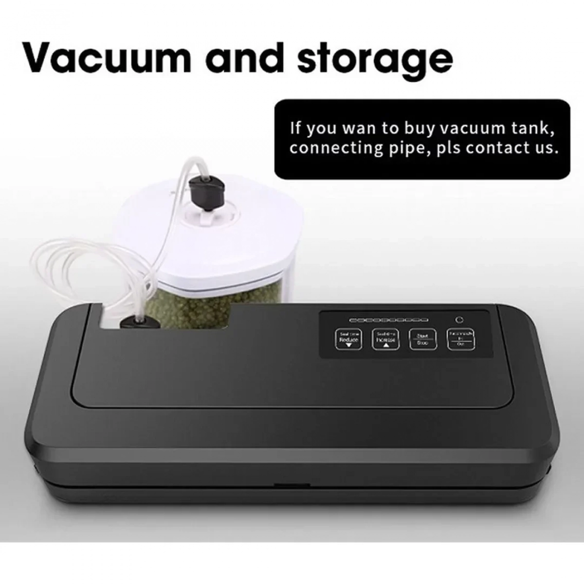 Home Vacuum Sealer P-290 μαύρο