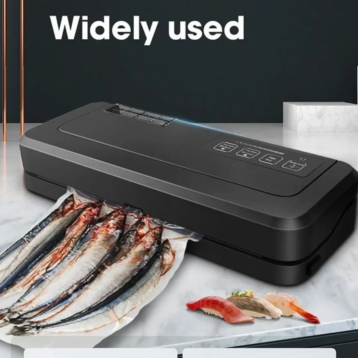 Home Vacuum Sealer P-290 μαύρο