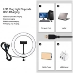 Video Light Kit Ring Light 26cm & Base 140cm 26cm