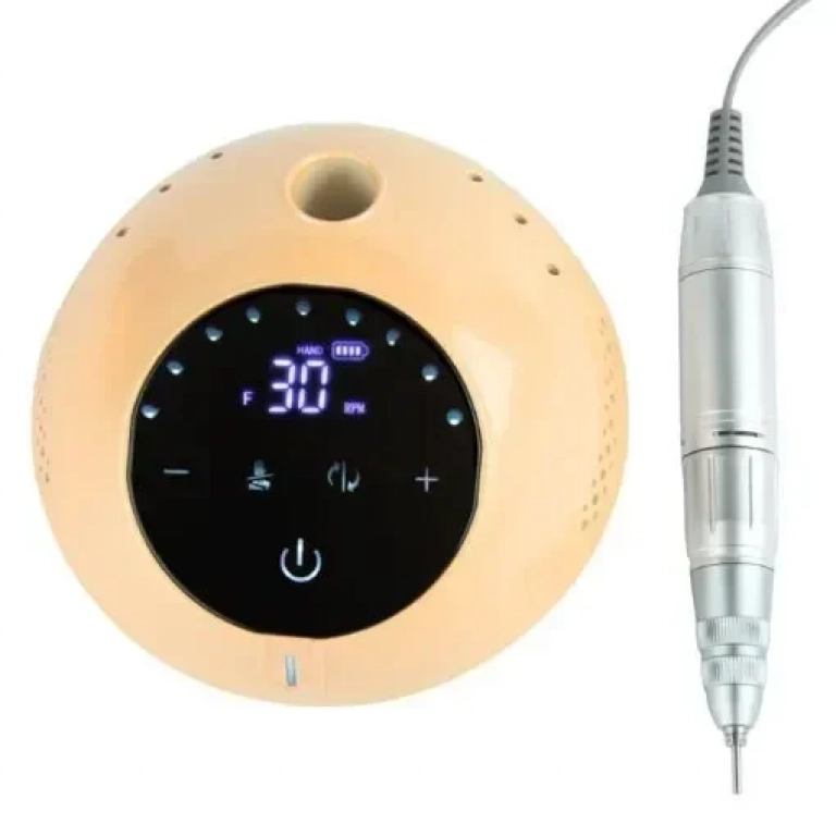 Ηλεκτρικός Τροχός Νυχιών JMD 207 30000rpm σε Χρυσό Χρώμα 35W