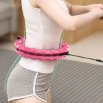 HULA HOOP Massager - Όργανο Εκγύμνασης, Μασάζ και Αδυνατίσματος- Το Στεφάνι Hula Hoop που δεν Πέφτει Ποτέ