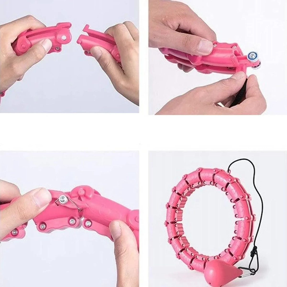HULA HOOP Massager - Όργανο Εκγύμνασης, Μασάζ και Αδυνατίσματος- Το Στεφάνι Hula Hoop που δεν Πέφτει Ποτέ