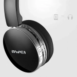 Bluetooth Awei A500BL Wireless Headphones Hi-Fi Stereo Headset Ακουστικά - Black