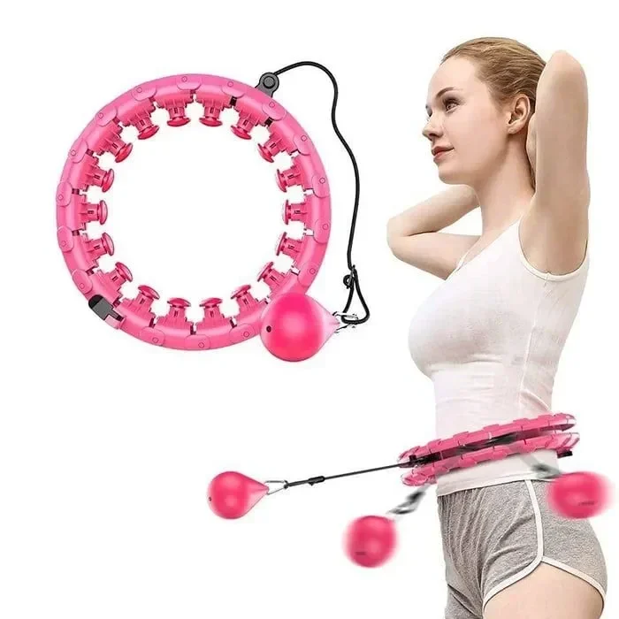 Hula Hoop Massager - Όργανο Εκγύμνασης, Μασάζ Και Αδυνατίσματος- Το Στεφάνι Hula Hoop Που Δεν Πέφτει Ποτέ