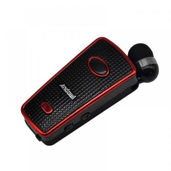 Andowl Q-E81 In-ear Bluetooth Handsfree Μαύρο / Πορτοκαλί