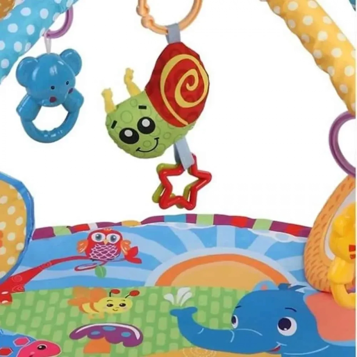 Baby Comfort Play Gym - Eκπαιδευτικό Γυμναστήριο Μωρού με Χαλάκι