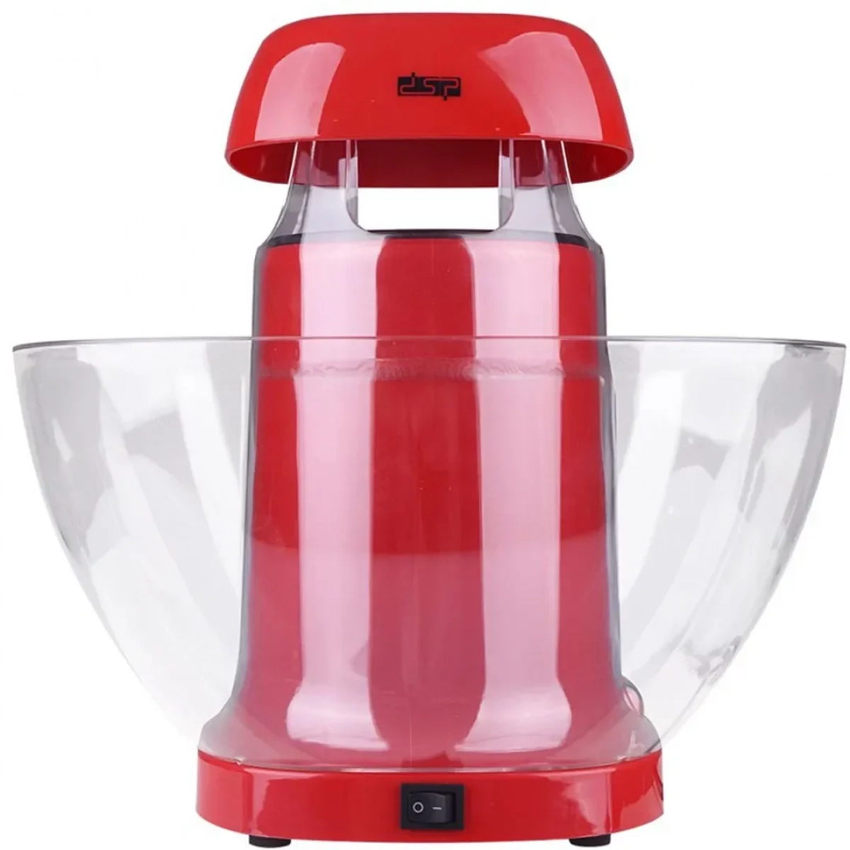 DSP-KA2018 Συσκευή Ποπ-Κορν με Ζεστό Αέρα - 1200W - Popcorn Maker Κόκκινο
